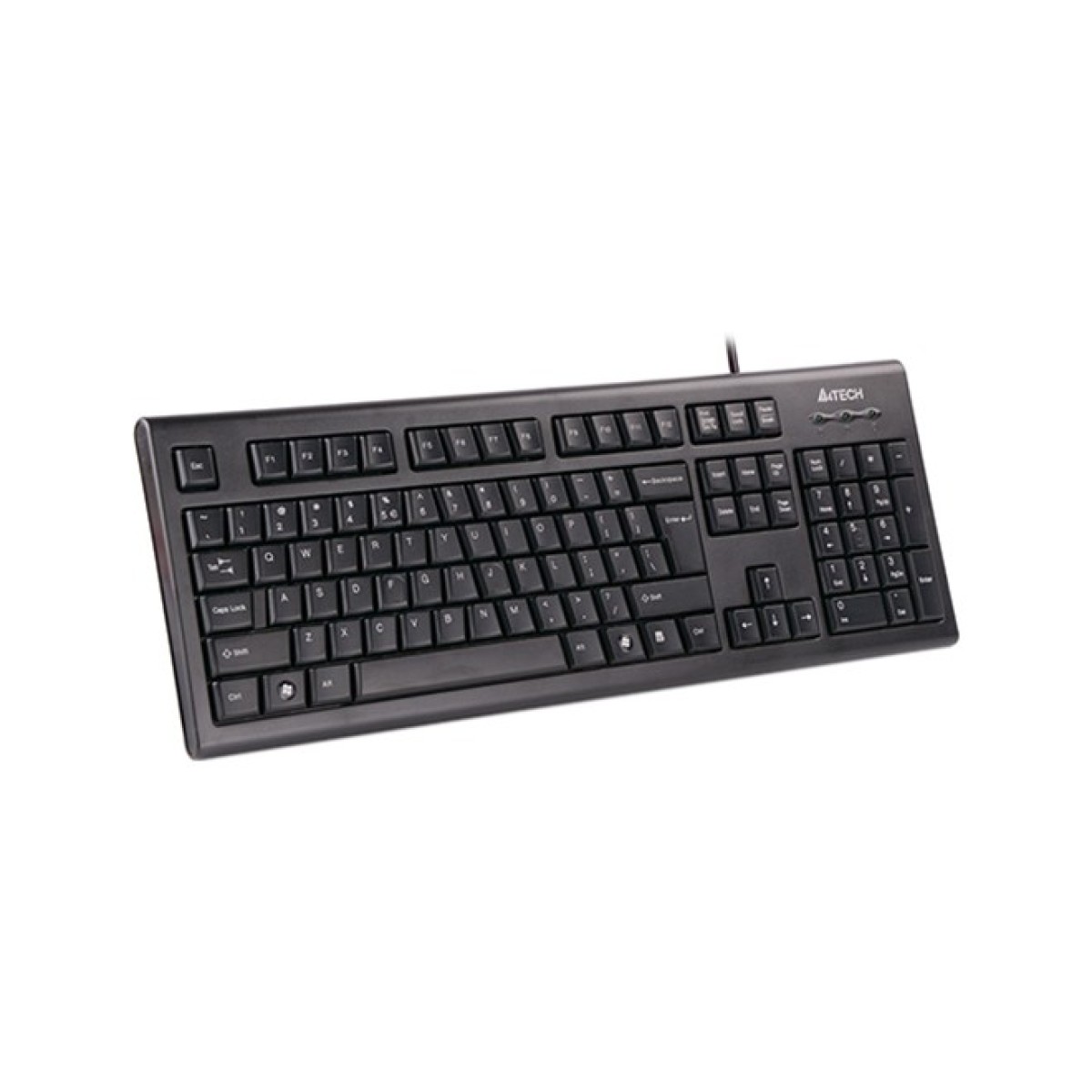 Клавіатура A4Tech KRS-85 USB Black 98_98.jpg - фото 3