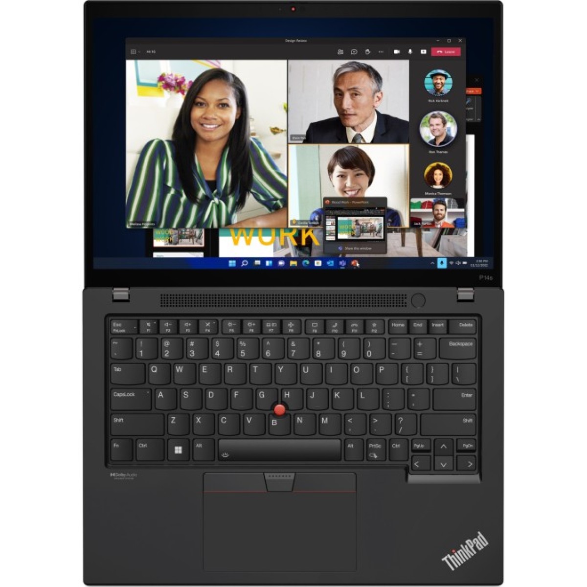 Ноутбук Lenovo ThinkPad P14s G4 (21K5000DRA) 98_98.jpg - фото 2