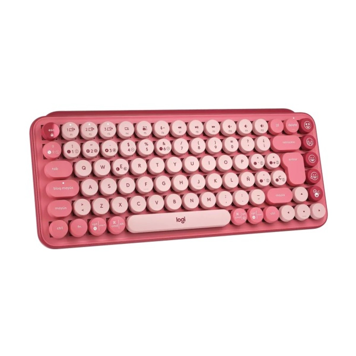 Клавиатура Logitech POP Keys Wireless Mechanical Keyboard UA Rose (920-010737) 98_98.jpg - фото 2