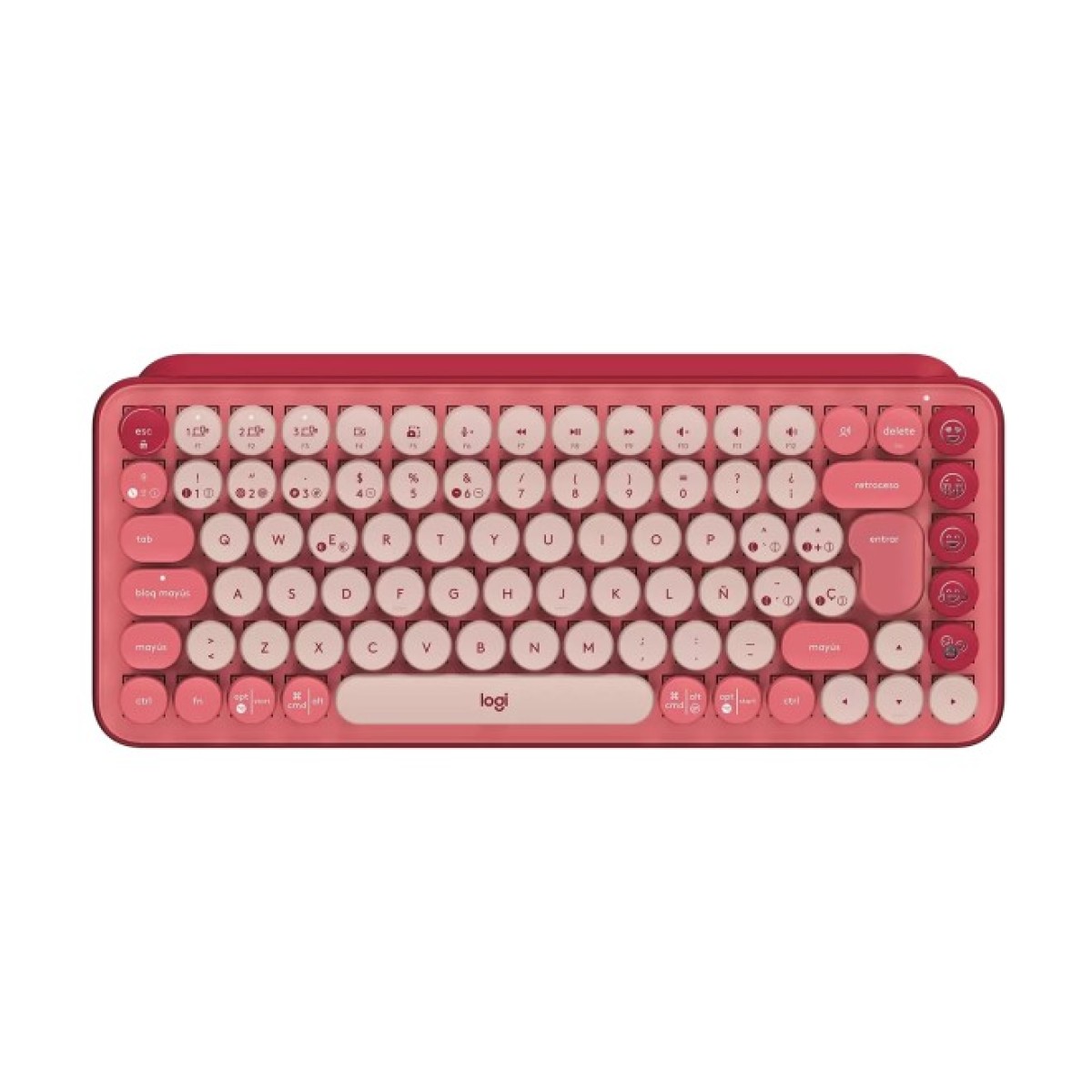 Клавиатура Logitech POP Keys Wireless Mechanical Keyboard UA Rose (920-010737) 256_256.jpg