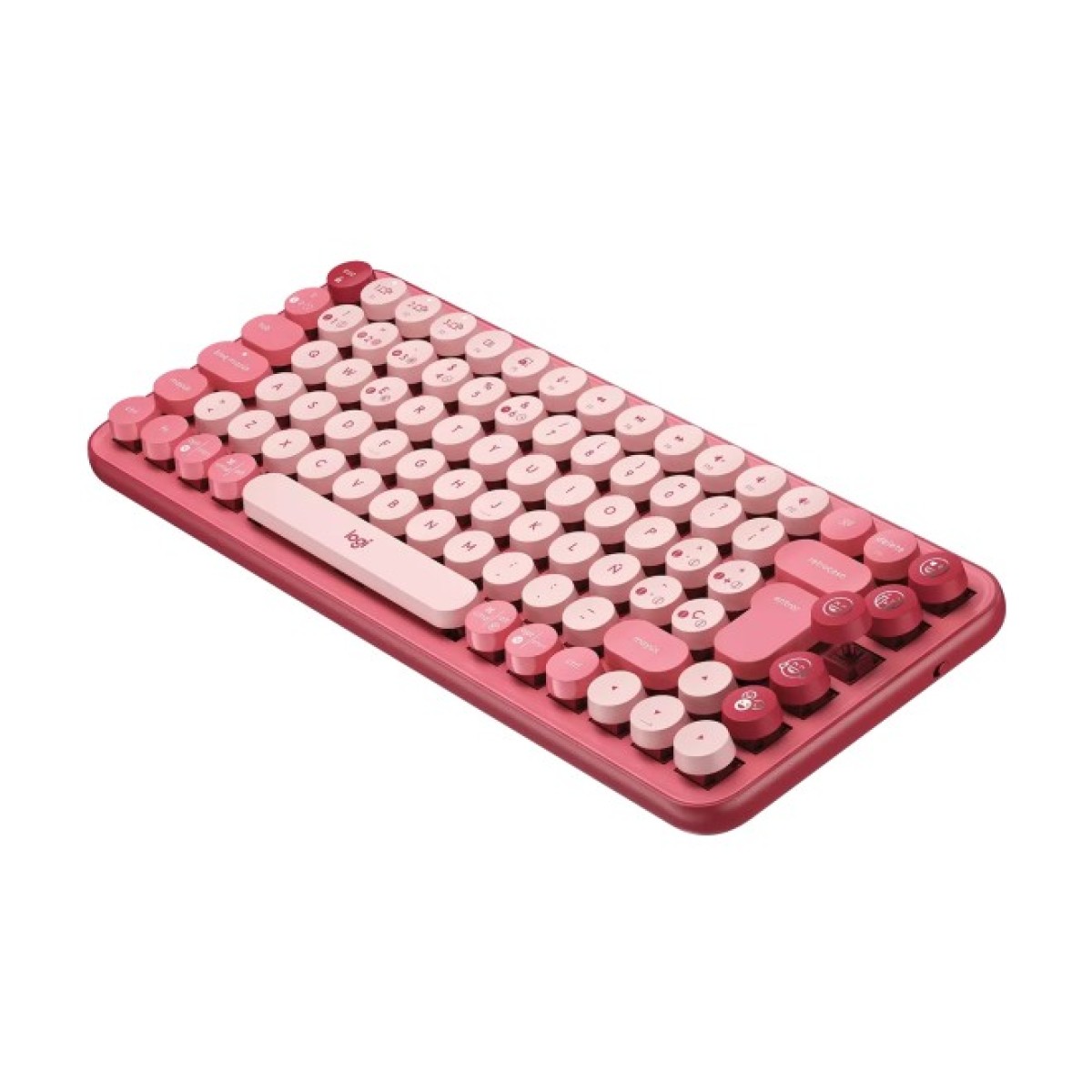 Клавіатура Logitech POP Keys Wireless Mechanical Keyboard UA Rose (920-010737) 98_98.jpg - фото 4