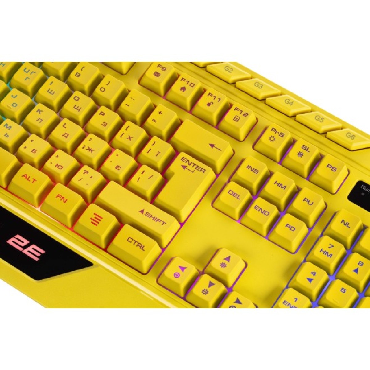 Клавиатура 2E Gaming KG315 RGB USB UA Yellow (2E-KG315UYW) 98_98.jpg - фото 8