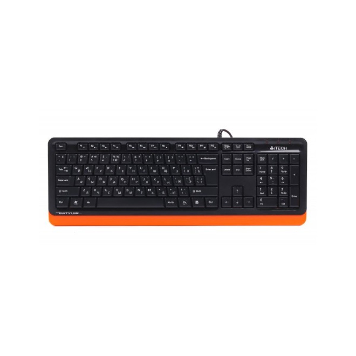 Клавиатура A4Tech FKS10 USB Orange 98_98.jpg - фото 1