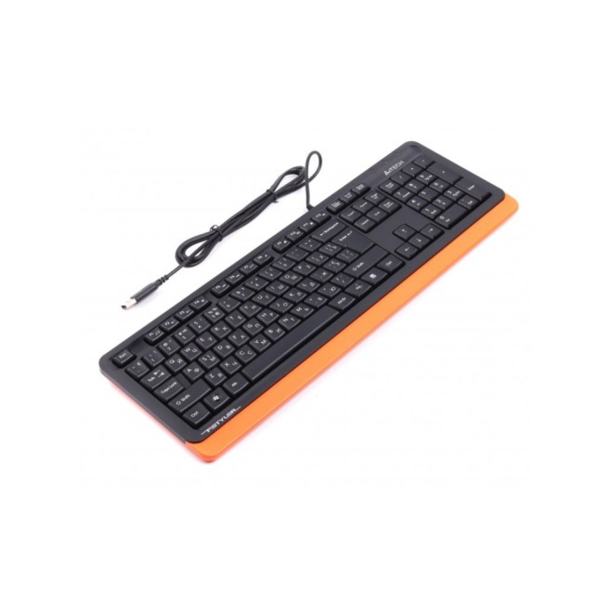 Клавіатура A4Tech FKS10 USB Orange 98_98.jpg - фото 4