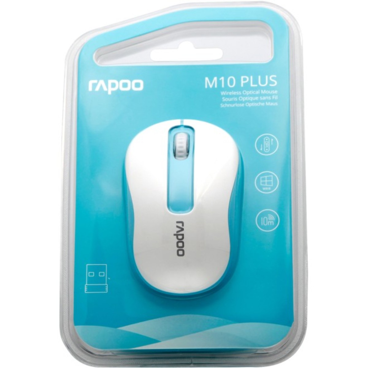 Мышка Rapoo M10 Plus Blue 98_98.jpg - фото 2