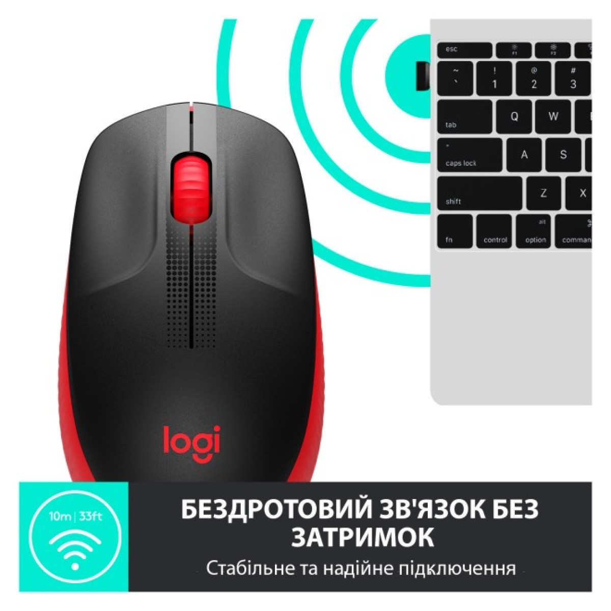 Мишка Logitech M190 Red (910-005908) 98_98.jpg - фото 7