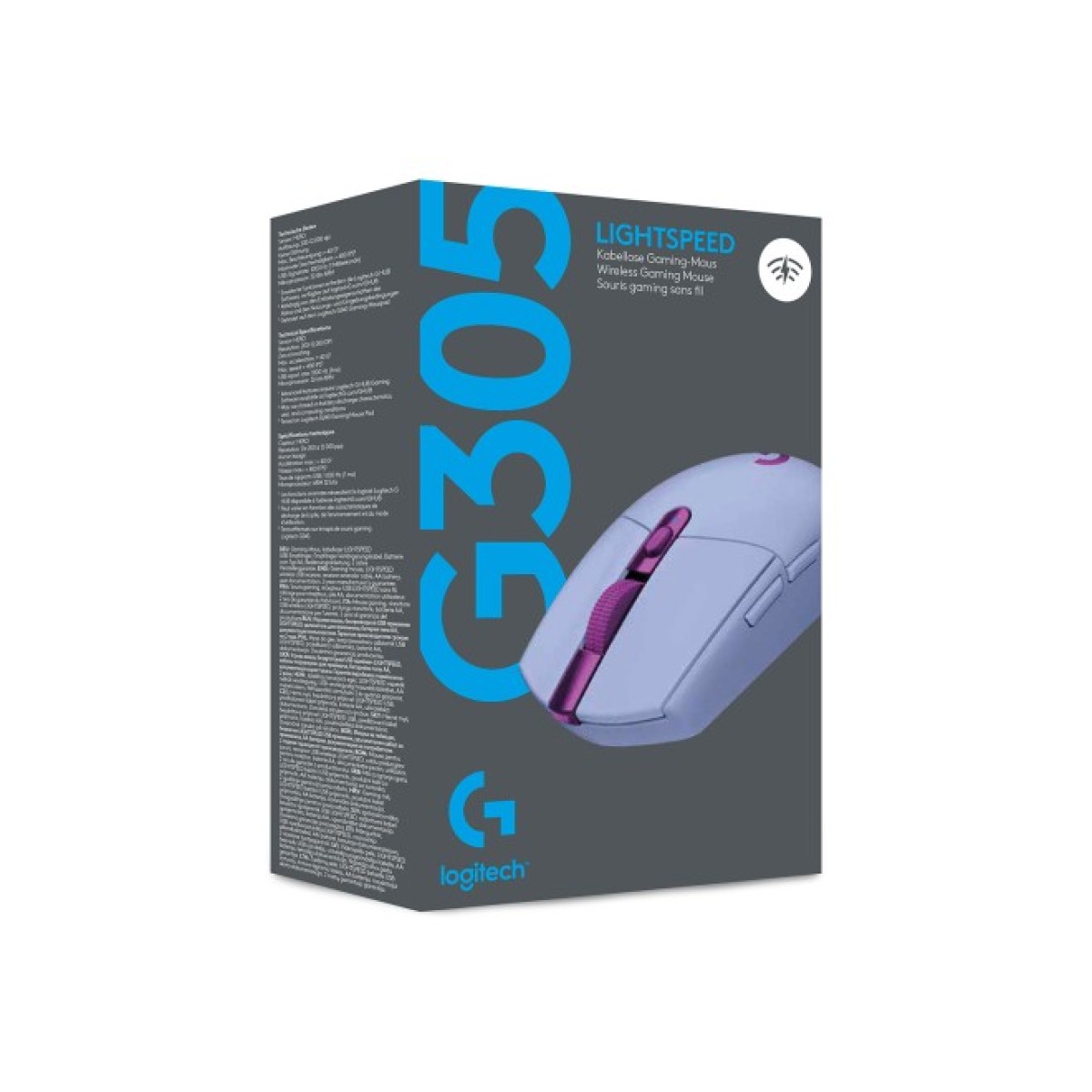 Мышка Logitech G305 Lightspeed Lilac (910-006022) 98_98.jpg - фото 10