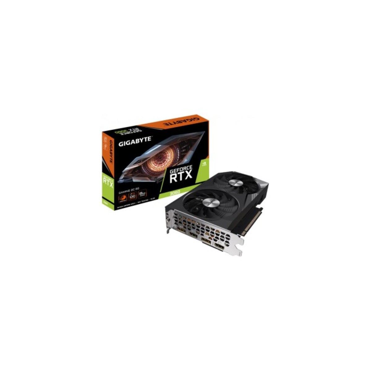 Видеокарта GIGABYTE GeForce RTX3060 8Gb GAMING OC (GV-N3060GAMING OC-8GD) 98_98.jpg - фото 1