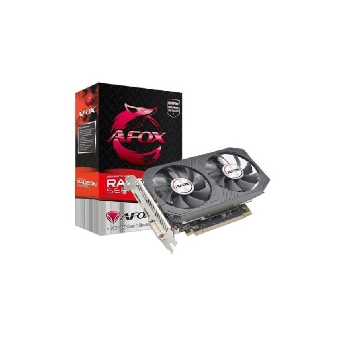 Видеокарта Radeon RX 550 4Gb Afox (AFRX550-4096D5H4-V6) 98_98.jpg - фото 1