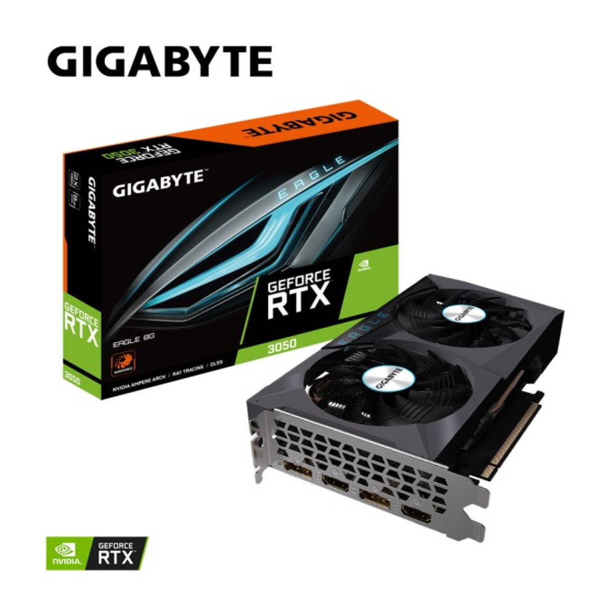 Видеокарта GIGABYTE GeForce RTX3050 8Gb EAGLE (GV-N3050EAGLE-8GD) 98_98.jpg - фото 8