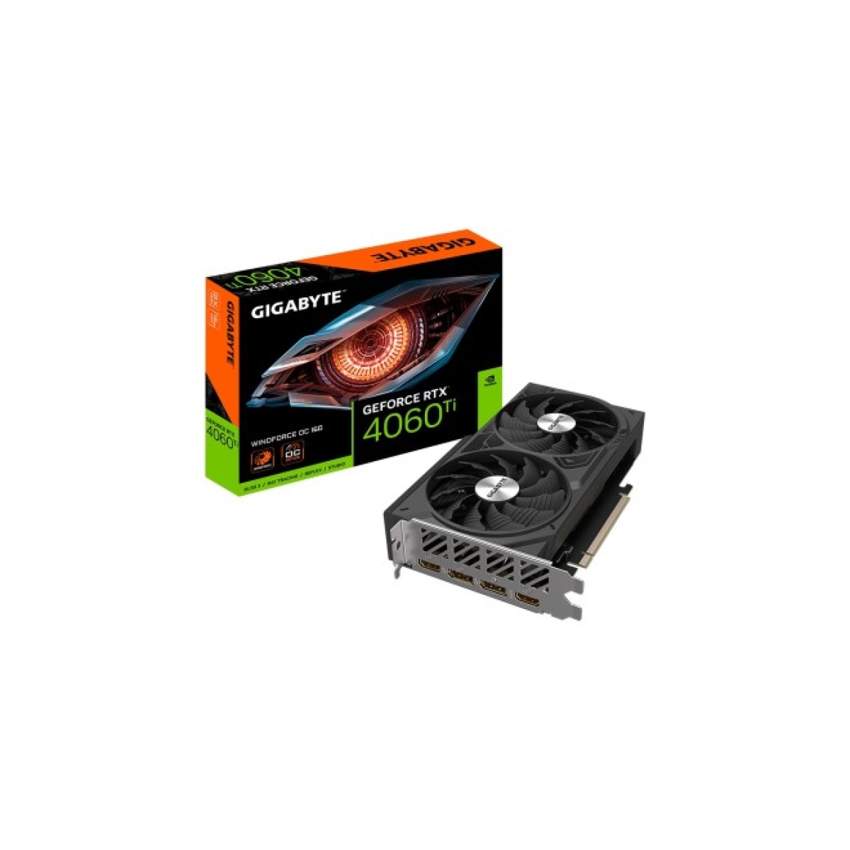 Видеокарта GIGABYTE GeForce RTX4060Ti 16Gb WINDFORCE OC (GV-N406TWF2OC-16GD) 98_98.jpg - фото 1