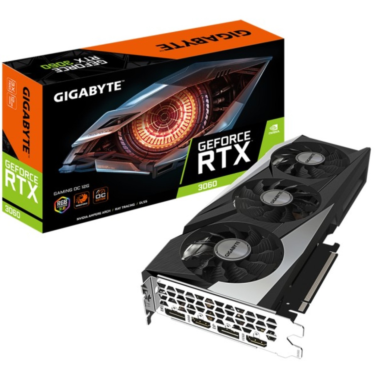 Видеокарта GIGABYTE GeForce RTX3060 12Gb GAMING OC 2.0 LHR (GV-N3060GAMING OC-12GD 2.0) 98_98.jpg - фото 1