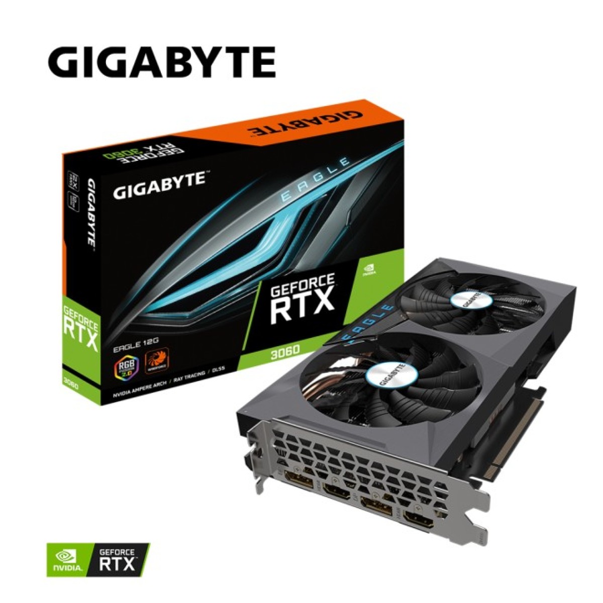Відеокарта GIGABYTE GeForce RTX3060 12Gb EAGLE LHR (GV-N3060EAGLE-12GD 2.0) 98_98.jpg - фото 8