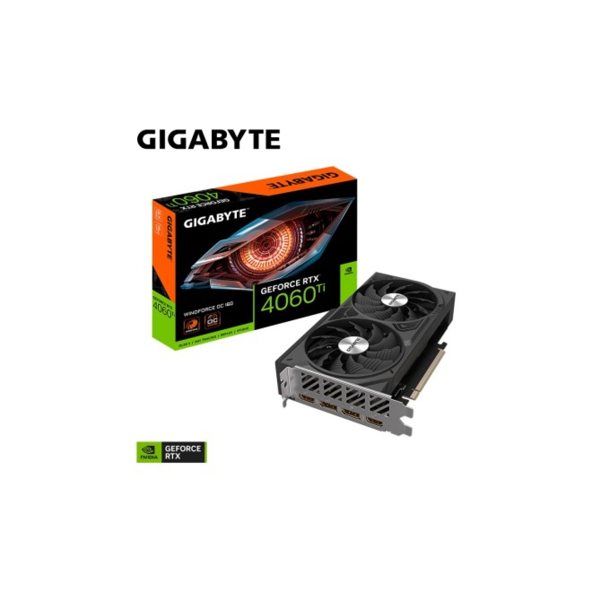 Видеокарта GIGABYTE GeForce RTX4060Ti 16Gb WINDFORCE OC (GV-N406TWF2OC-16GD) 98_98.jpg - фото 6