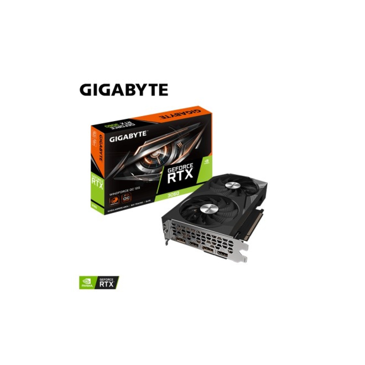 Видеокарта GIGABYTE GeForce RTX3060 12Gb WINDFORCE OC (GV-N3060WF2OC-12GD 2.0) 98_98.jpg - фото 5