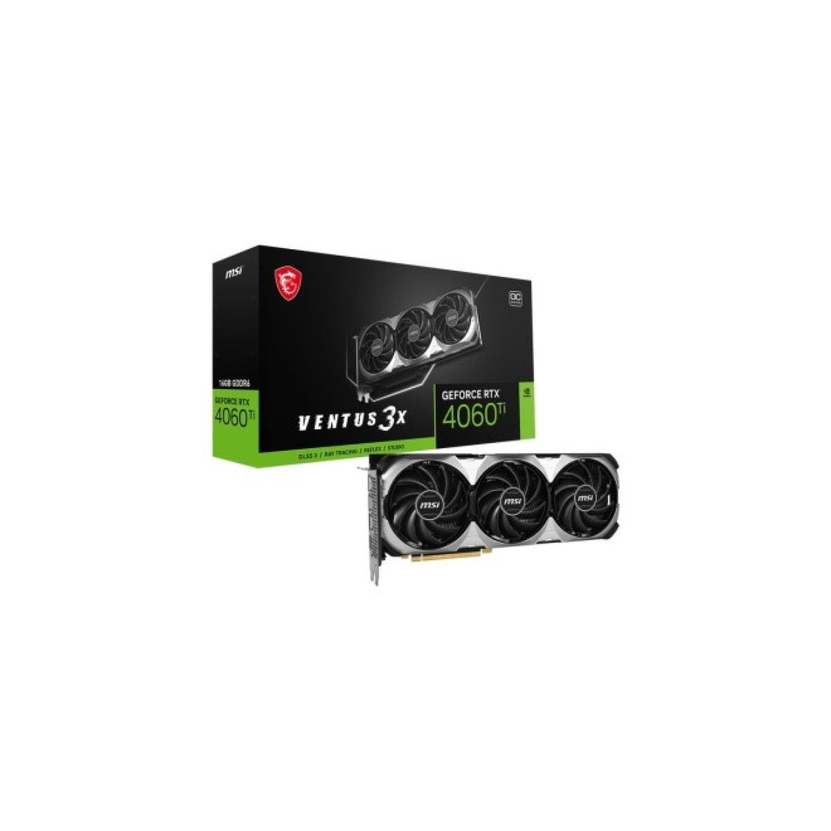 Видеокарта MSI GeForce RTX4060Ti 16Gb VENTUS 3X OC (RTX 4060 Ti VENTUS 3X 16G OC) 98_98.jpg - фото 4