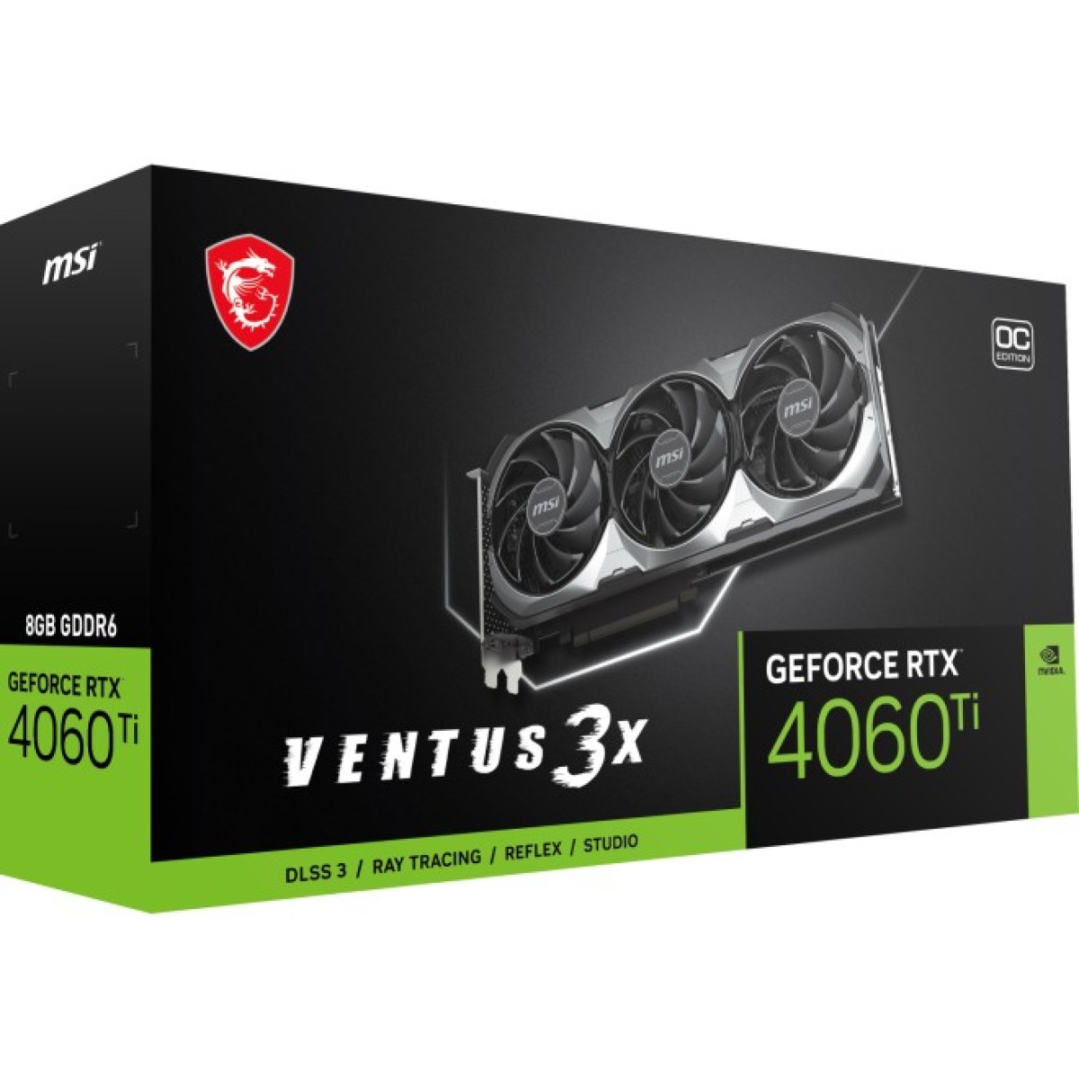 Відеокарта MSI GeForce RTX4060Ti 8Gb VENTUS 3X OC (RTX 4060 Ti VENTUS 3X 8G OC) 98_98.jpg - фото 9