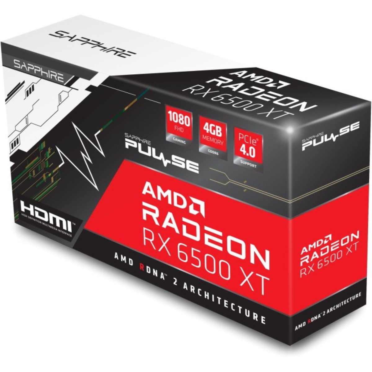 Видеокарта Sapphire Radeon RX 6500 XT 4Gb PULSE DUAL (11314-01-20G) 98_98.jpg - фото 6