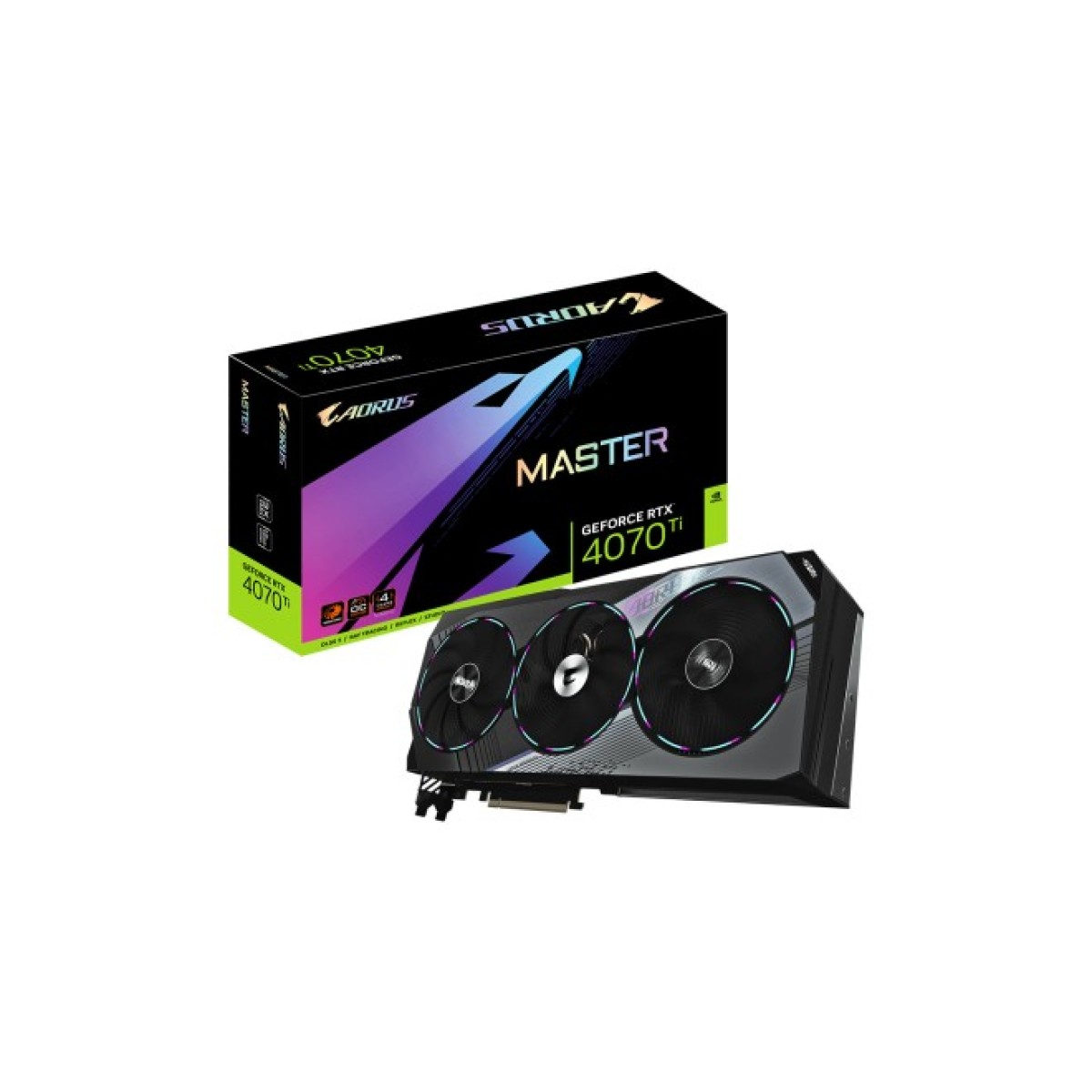 Видеокарта GIGABYTE GeForce RTX4070Ti 12Gb AORUS MASTER (GV-N407TAORUS M-12GD) 98_98.jpg - фото 6