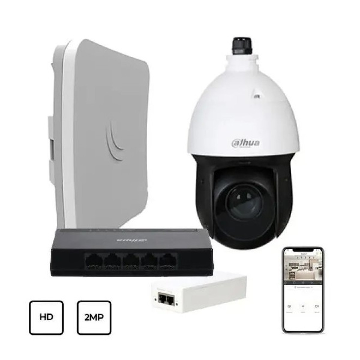 Комплект видеонаблюдения Dahua Warkit (Wi-Fi) 98_98.jpg - фото 2