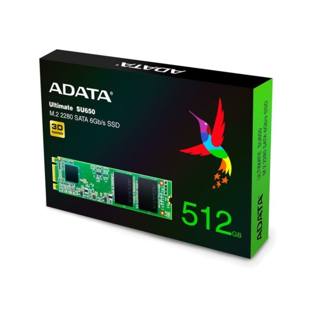 Накопичувач SSD M.2 2280 512GB ADATA (ASU650NS38-512GT-C) 98_98.jpg - фото 3