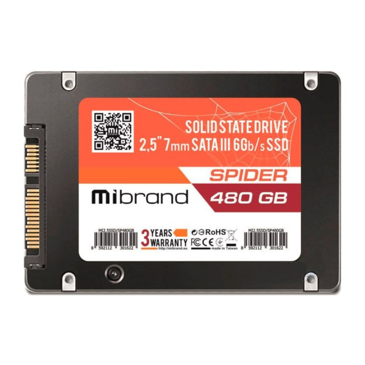 Накопитель SSD 2.5" 480GB Mibrand (MI2.5SSD/SP480GB) 256_256.jpg