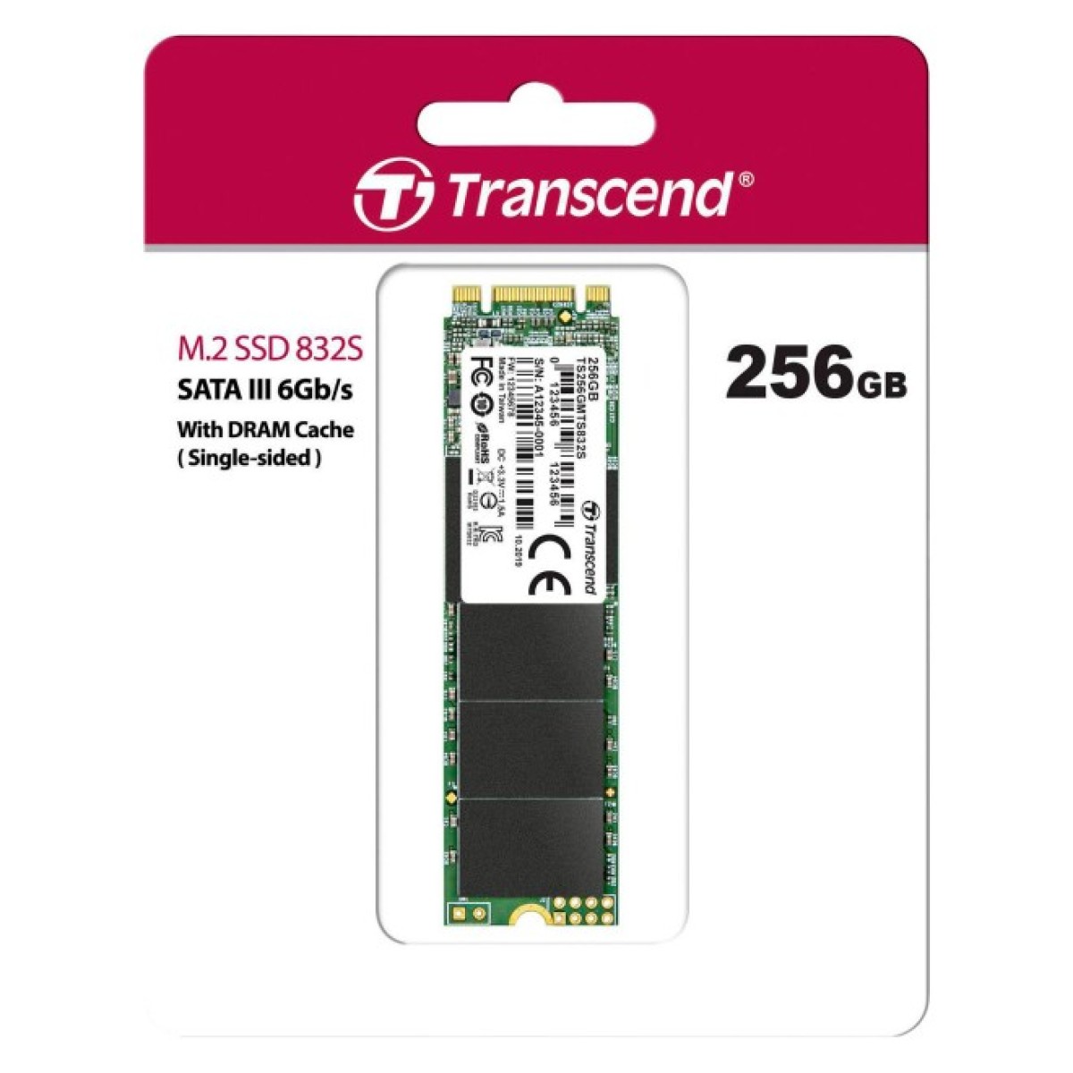 Накопитель SSD M.2 2280 256GB Transcend (TS256GMTS832S) 98_98.jpg - фото 2