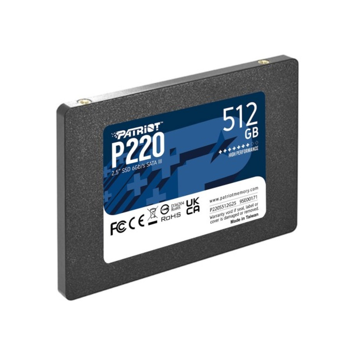 Накопитель SSD 2.5" 512GB Patriot (P220S512G25) 98_98.jpg - фото 2