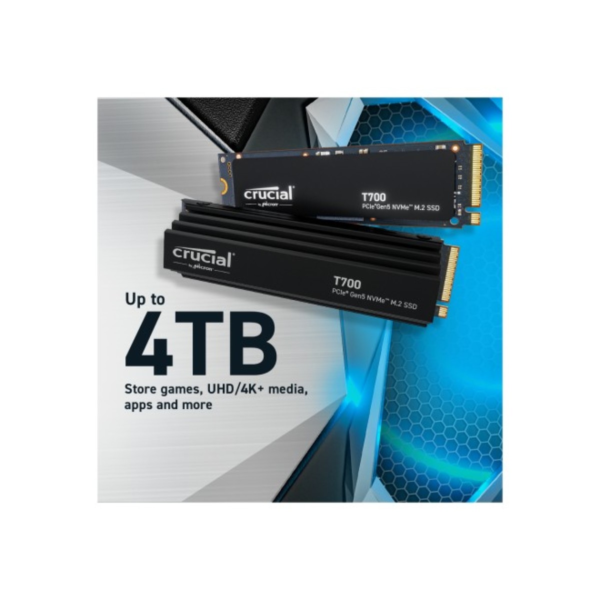 Накопитель SSD M.2 2280 4TB T700 Micron (CT4000T700SSD5) 98_98.jpg - фото 2
