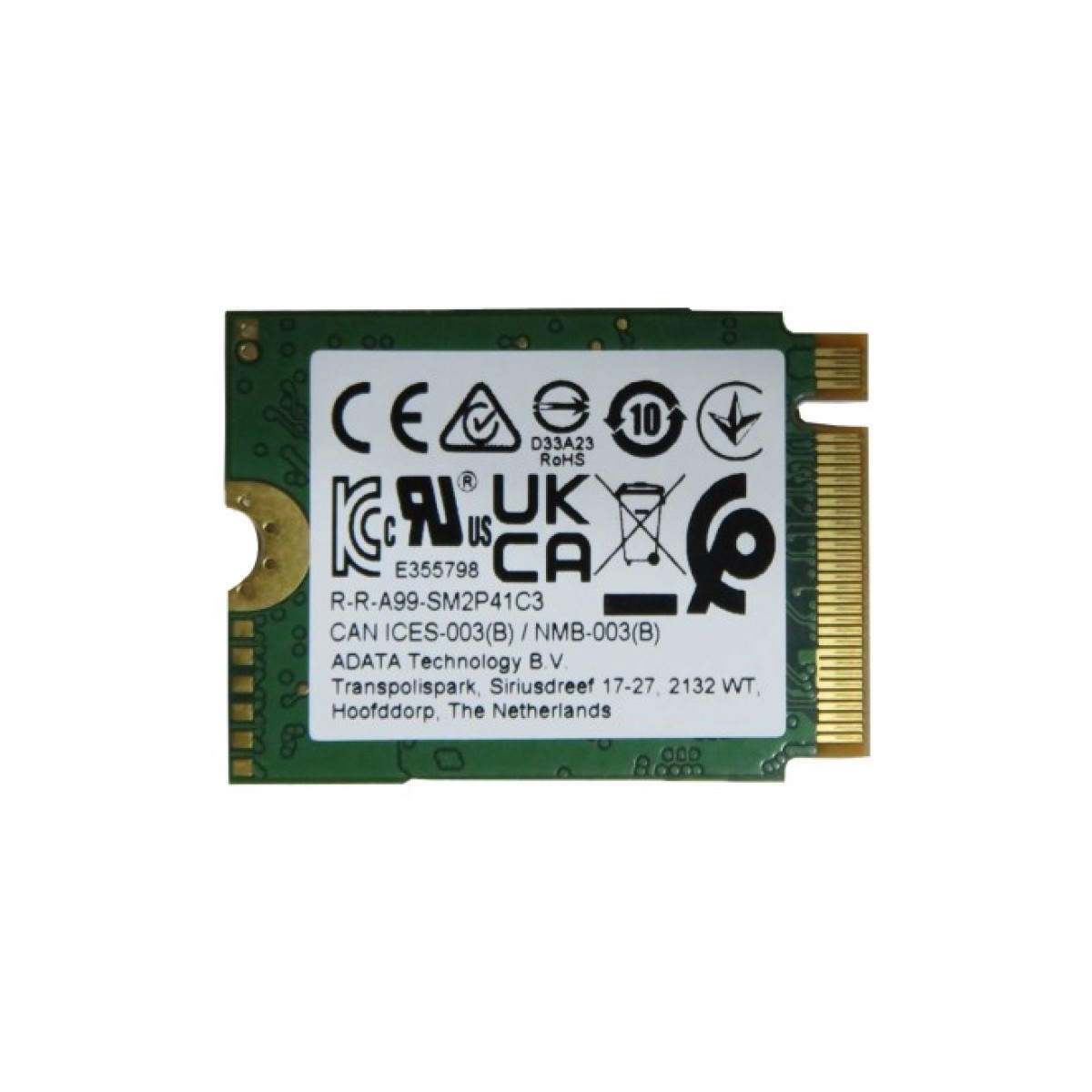 Накопичувач SSD M.2 2230 256GB ADATA (SM2P41C3-256GC2) 98_98.jpg