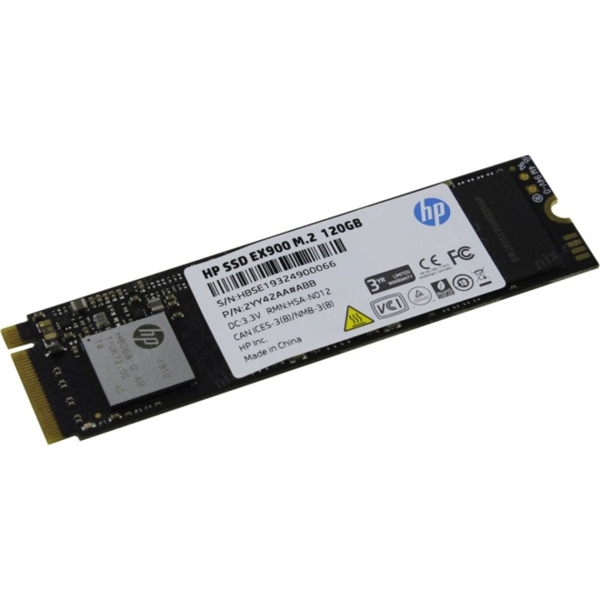 Накопичувач SSD M.2 2280 120GB EX900 HP (2YY42AA) 256_256.jpg