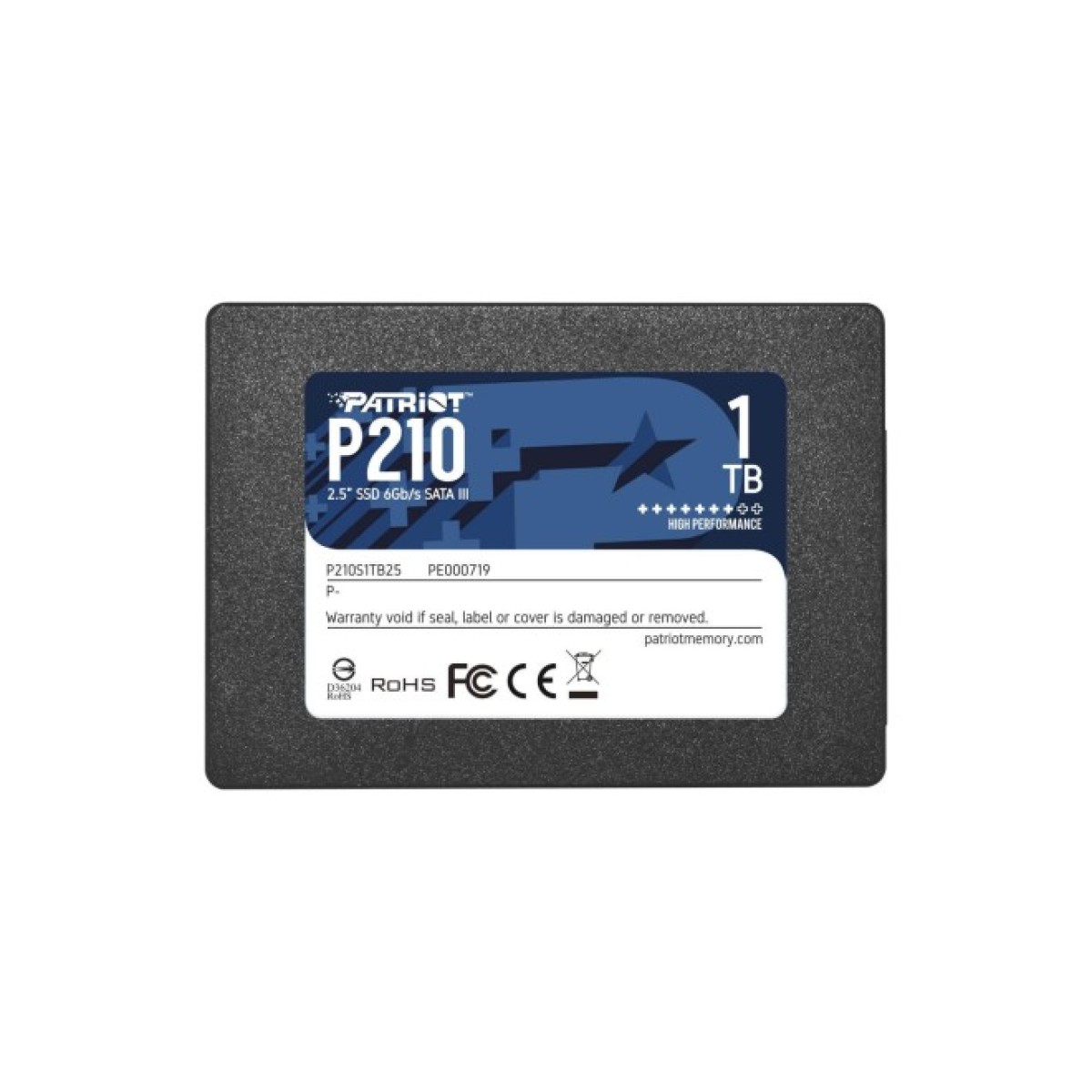 Накопичувач SSD 2.5" 1TB Patriot (P210S1TB25) 256_256.jpg