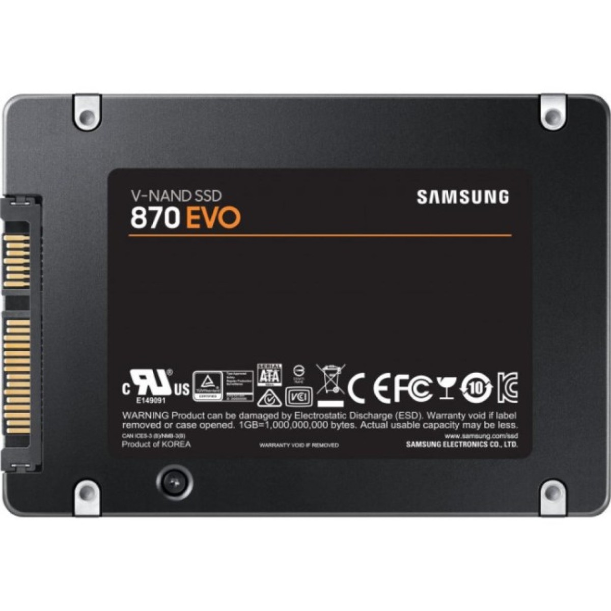 Накопитель SSD 2.5" 4TB 870 EVO Samsung (MZ-77E4T0BW) 98_98.jpg - фото 2