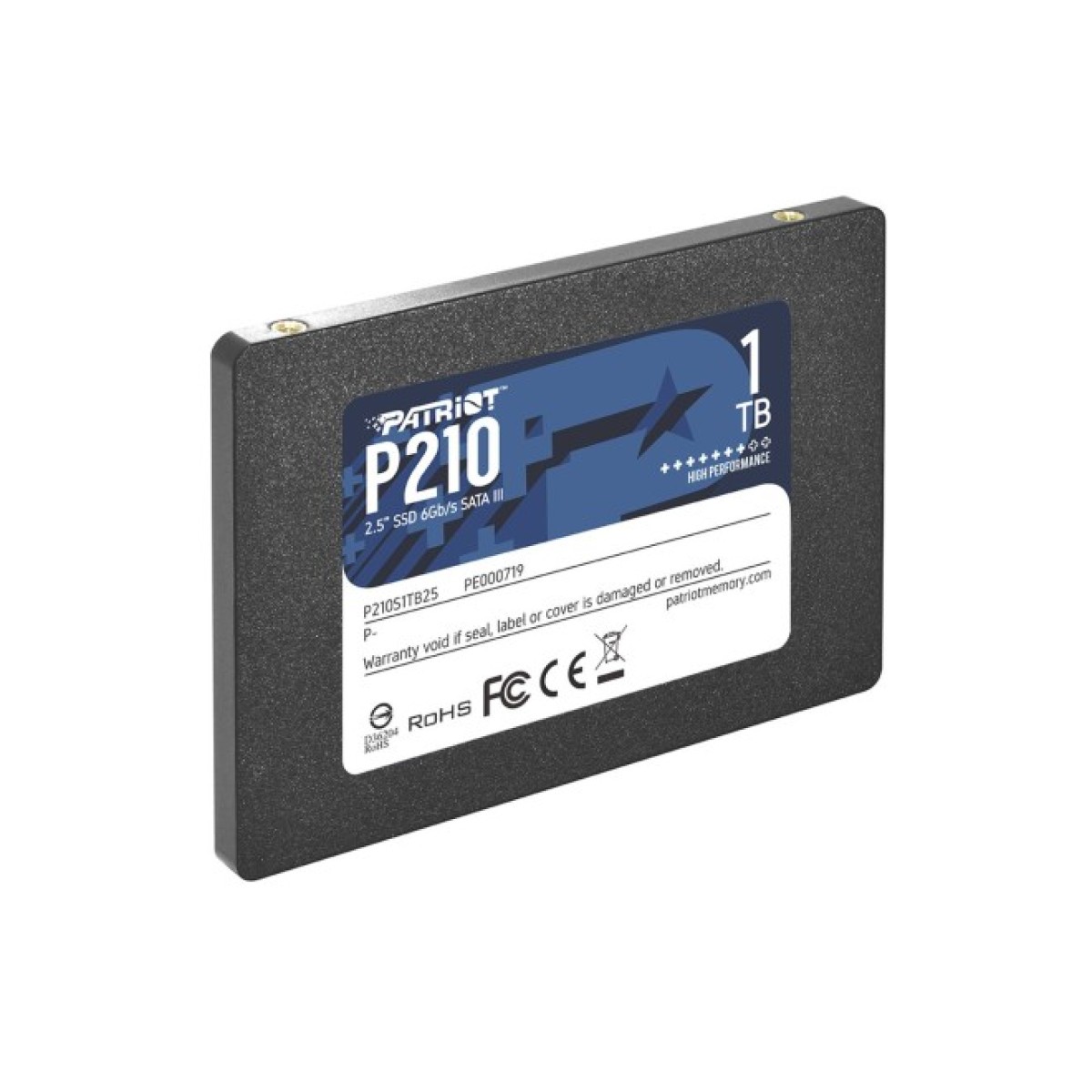 Накопитель SSD 2.5" 1TB Patriot (P210S1TB25) 98_98.jpg - фото 3
