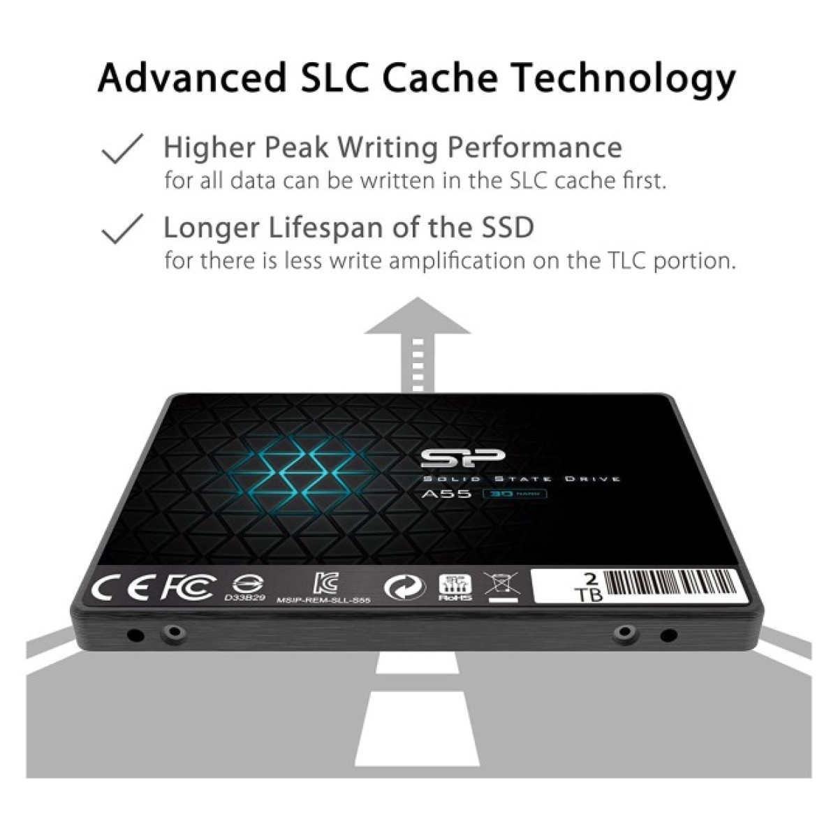 Накопичувач SSD 2.5" 2TB Silicon Power (SP002TBSS3A55S25) 98_98.jpg - фото 6