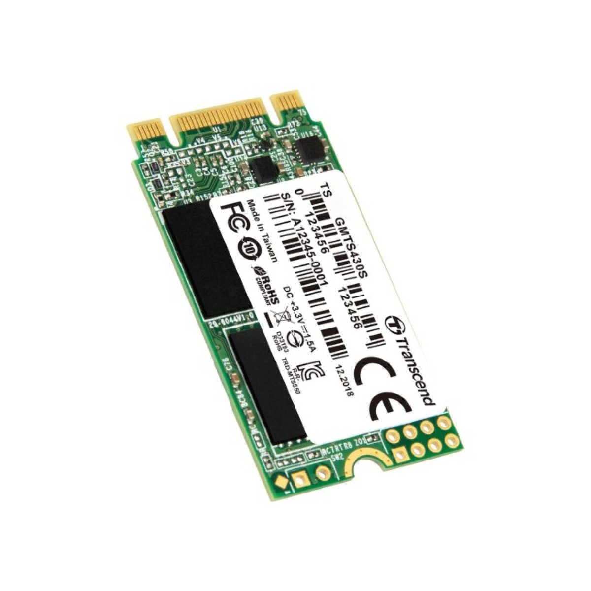 Накопичувач SSD M.2 2242 1TB Transcend (TS1TMTS430S) 98_98.jpg - фото 3