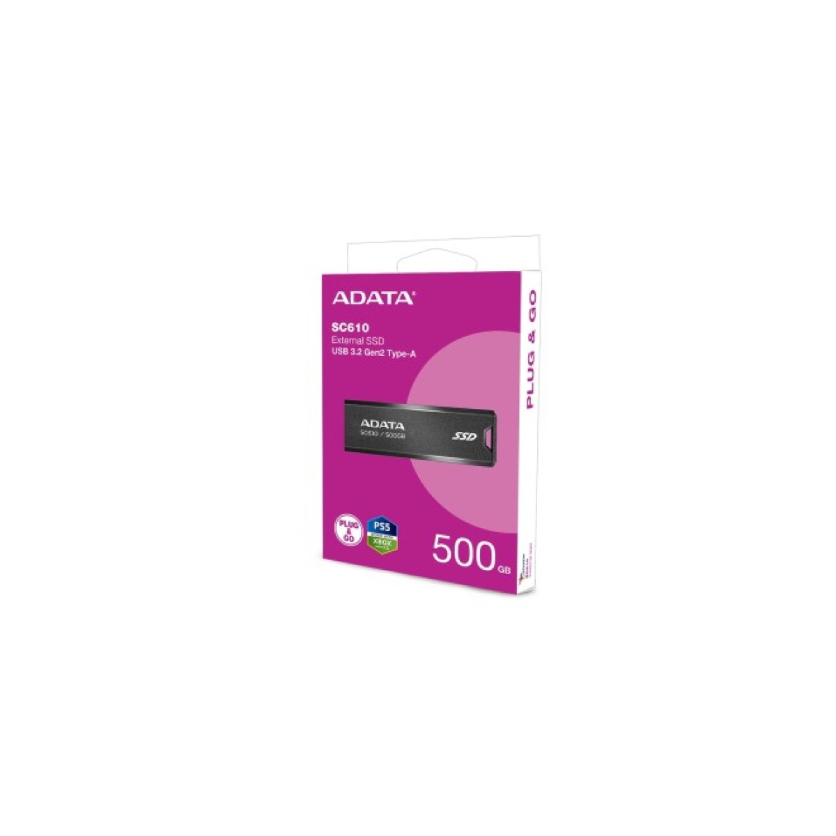 Накопитель SSD USB 3.2 500GB SD610 ADATA (SC610-500G-CBK/RD) 98_98.jpg - фото 3