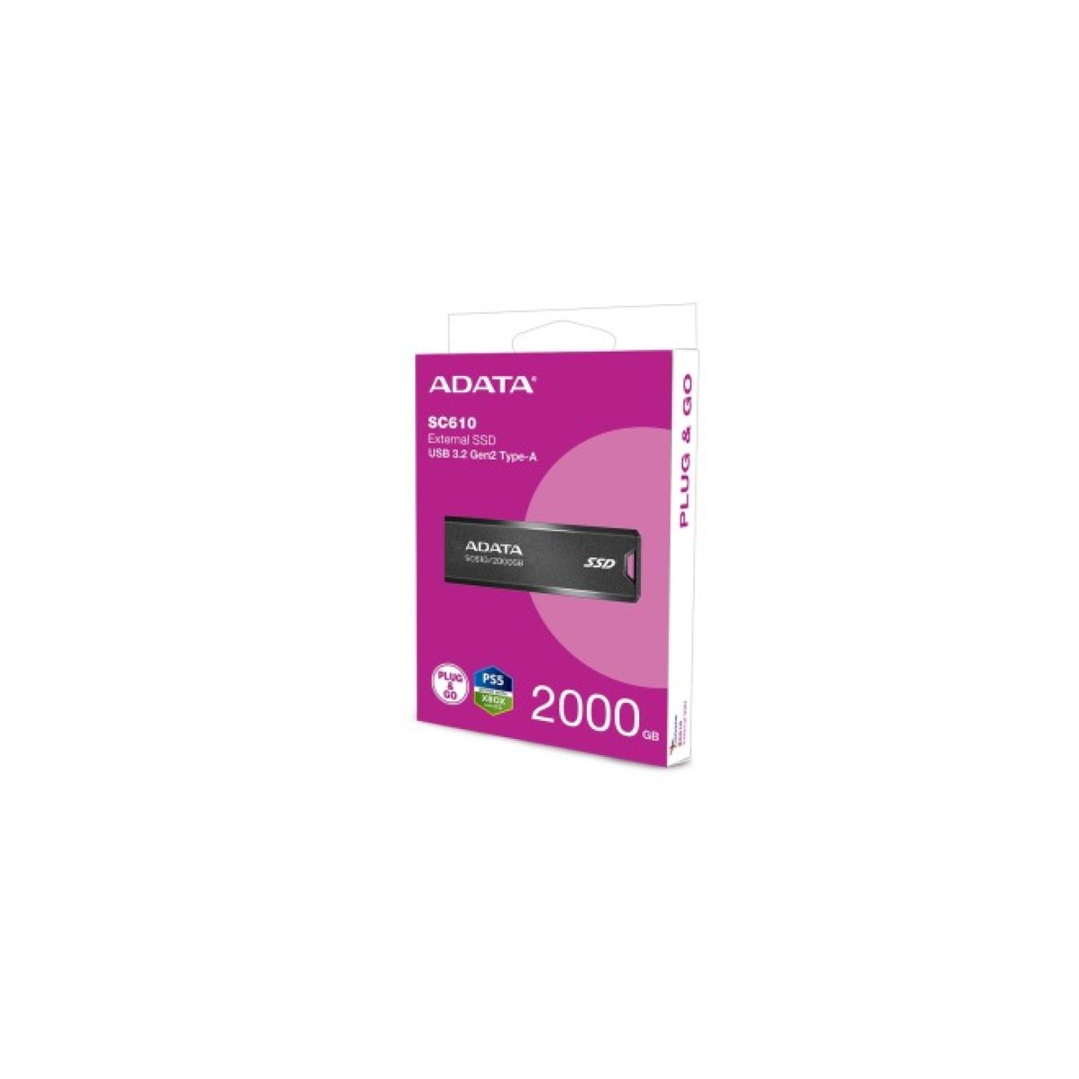 Накопитель SSD USB 3.2 2TB SD610 ADATA (SC610-2000G-CBK/RD) 98_98.jpg - фото 6