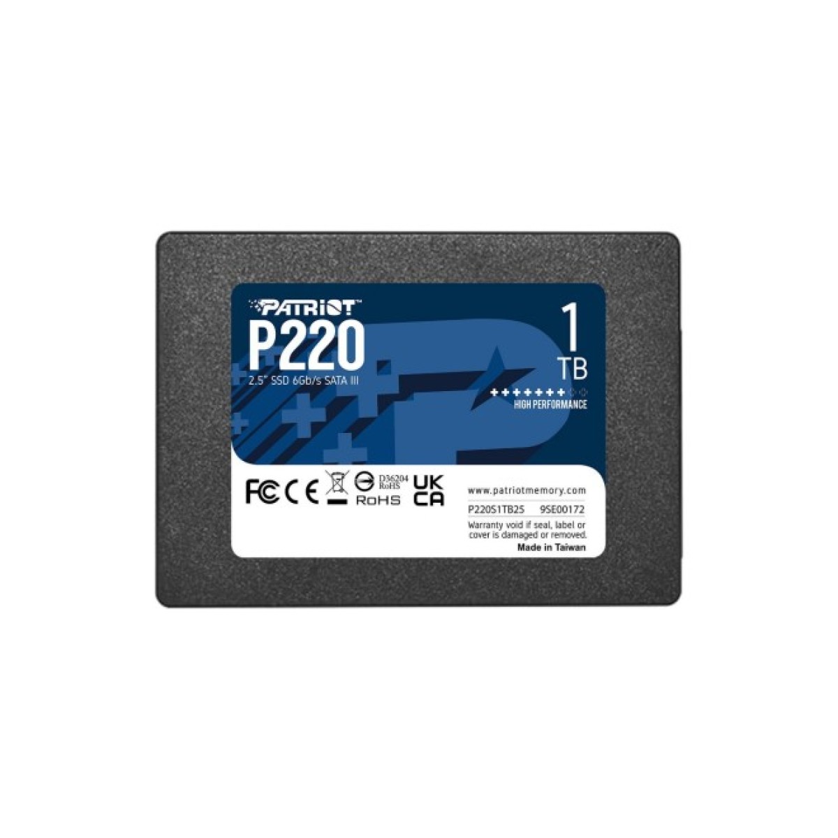 Накопичувач SSD 2.5" 1TB P220 Patriot (P220S1TB25) 98_98.jpg - фото 1