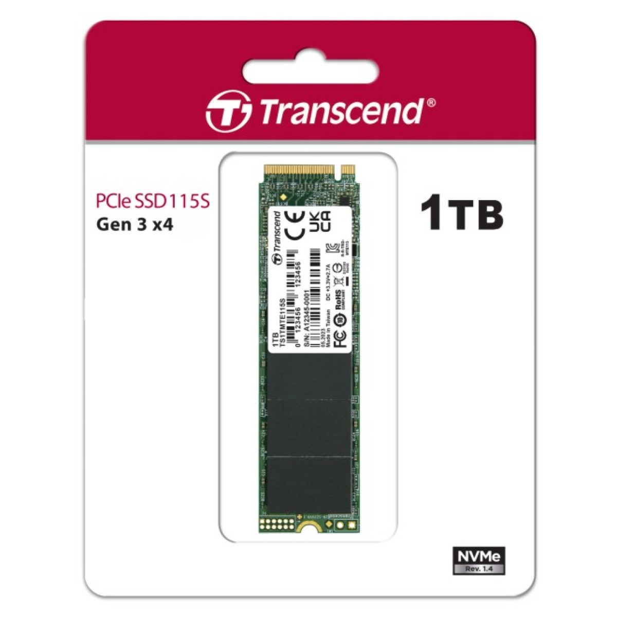 Накопитель SSD M.2 2280 1TB Transcend (TS1TMTE115S) 98_98.jpg - фото 2