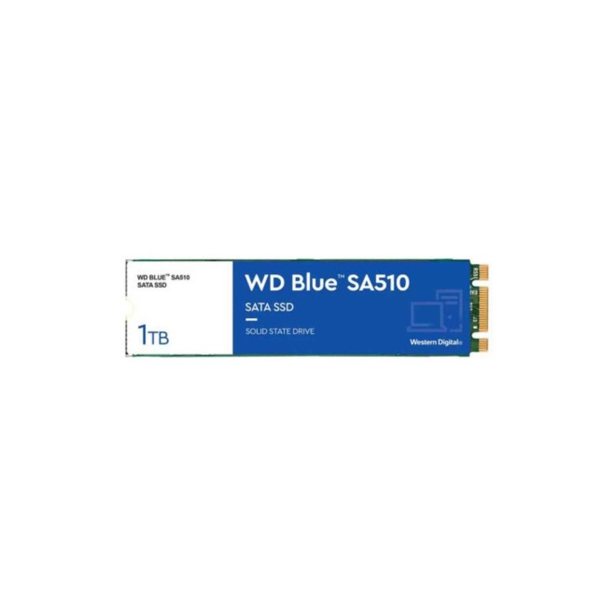 Накопичувач SSD M.2 2280 1TB SA510 WD (WDS100T3B0B) 98_98.jpg - фото 2