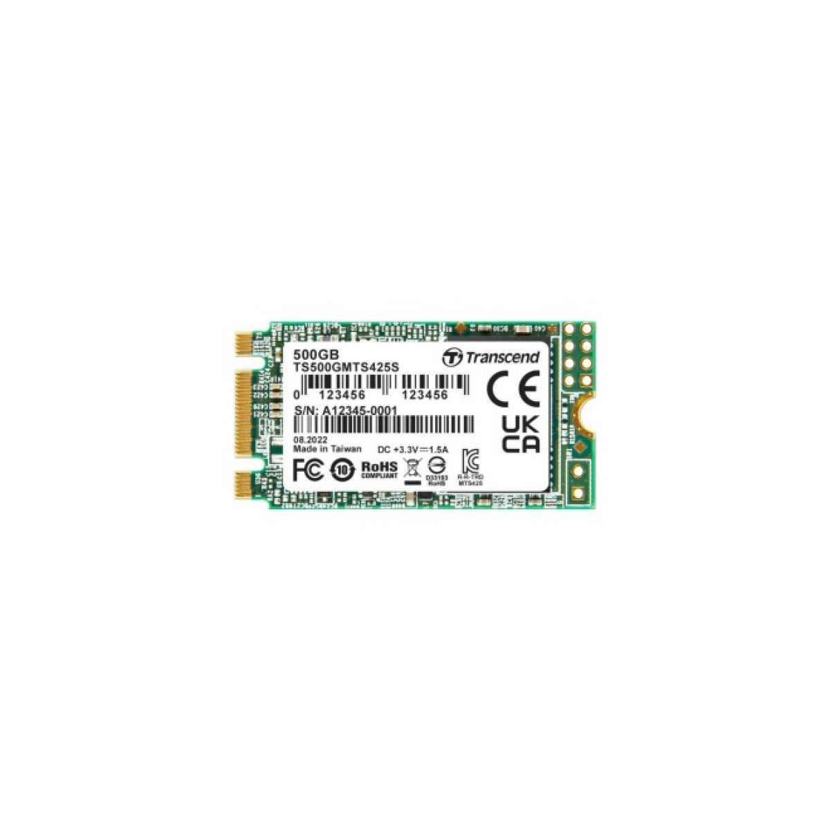 Накопитель SSD M.2 2242 500GB Transcend (TS500GMTS425S) 256_256.jpg