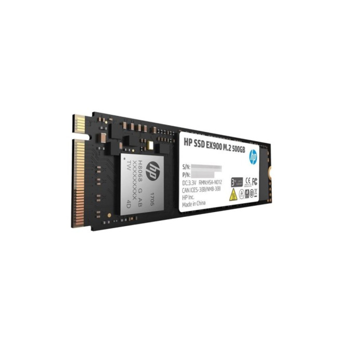 Накопитель SSD M.2 2280 500GB EX900 HP (2YY44AA) 98_98.jpg - фото 2