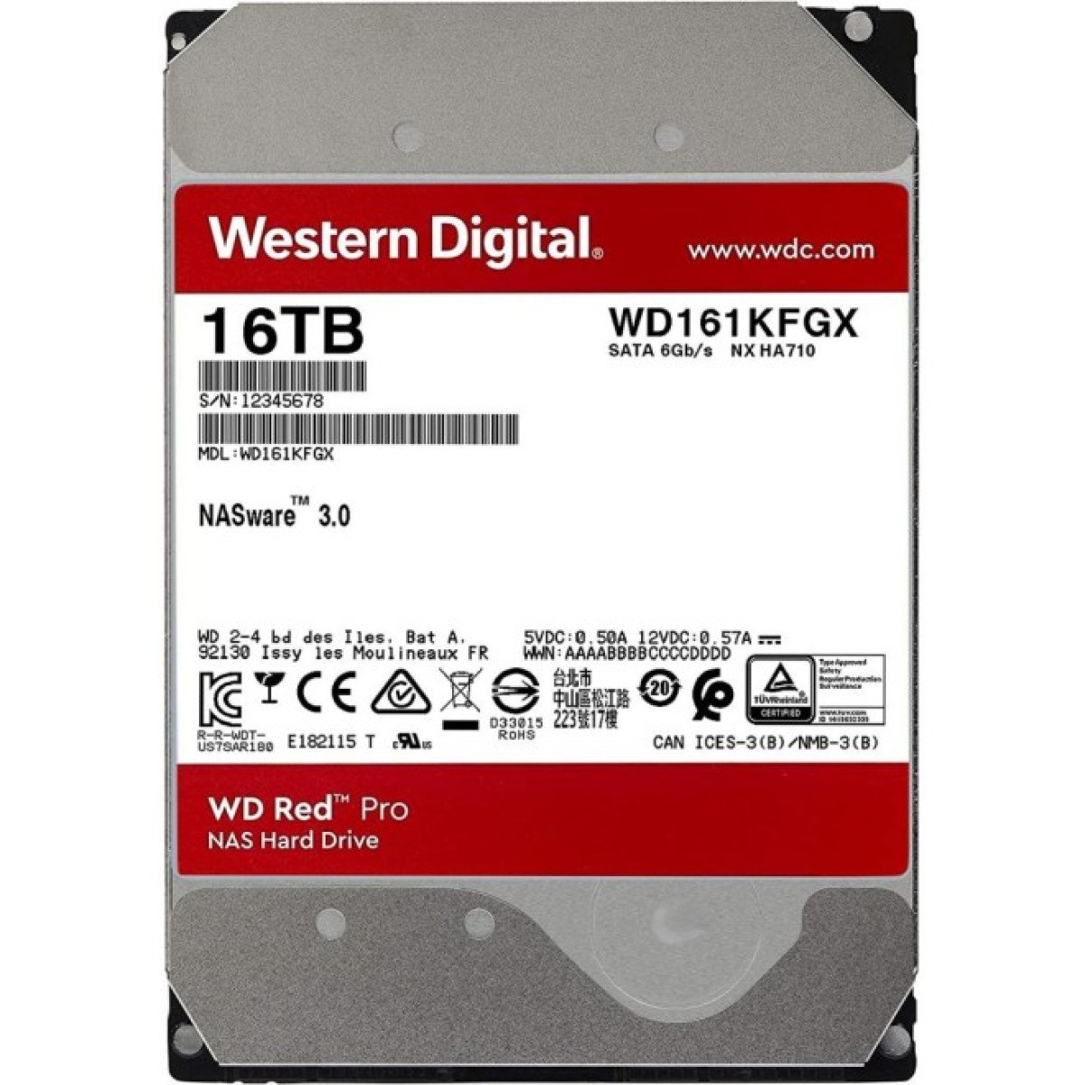 Жорсткий диск 3.5" 16TB WD (WD161KFGX) 98_98.jpg - фото 2