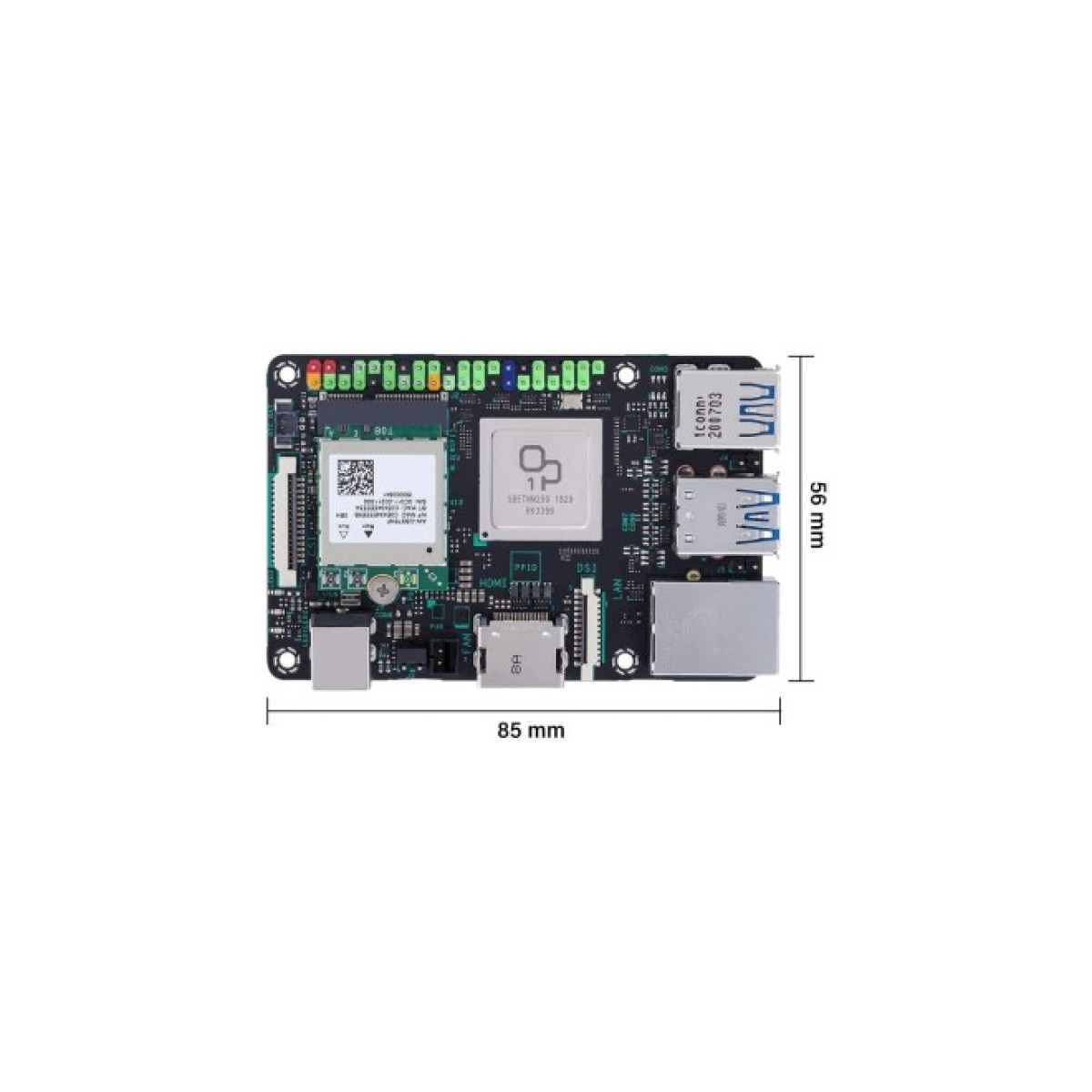 Мікрокомп'ютер Asus Tinker Board 2 RK3399/2G RAM (RG003) 98_98.jpg - фото 3