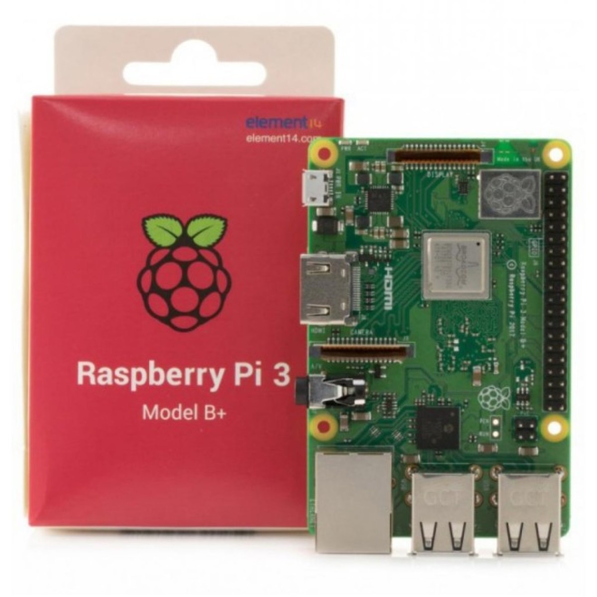 Мікрокомп'ютер Raspberry Pi 3 Model B+, 1GB (RSP3 model B+) 98_98.jpg - фото 6