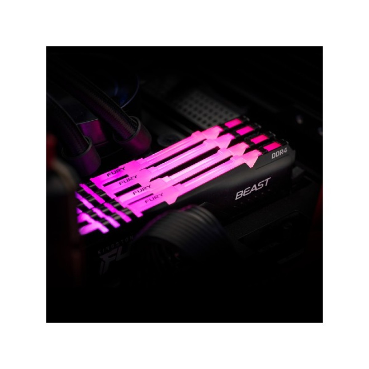 Модуль пам'яті для комп'ютера DDR4 64GB (2x32GB) 3600 MHz Fury Beast RGB Kingston Fury (ex.HyperX) (KF436C18BBAK2/64) 98_98.jpg - фото 5