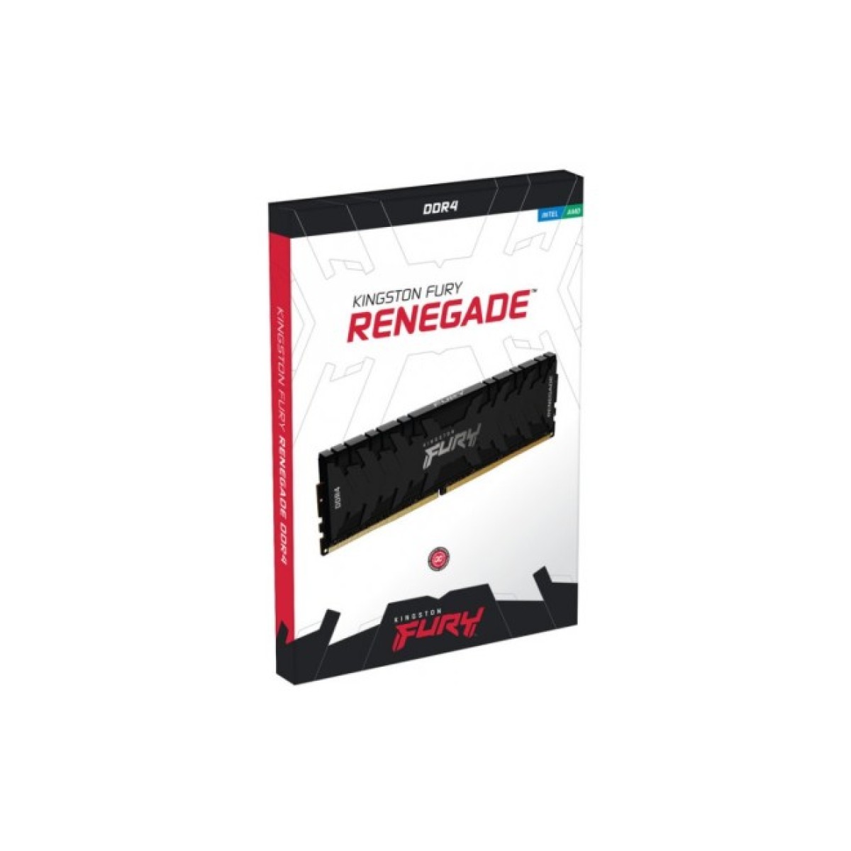 Модуль пам'яті для комп'ютера DDR4 16GB (2x8GB) 3200 MHz Renegade Black Kingston Fury (ex.HyperX) (KF432C16RBK2/16) 98_98.jpg - фото 6