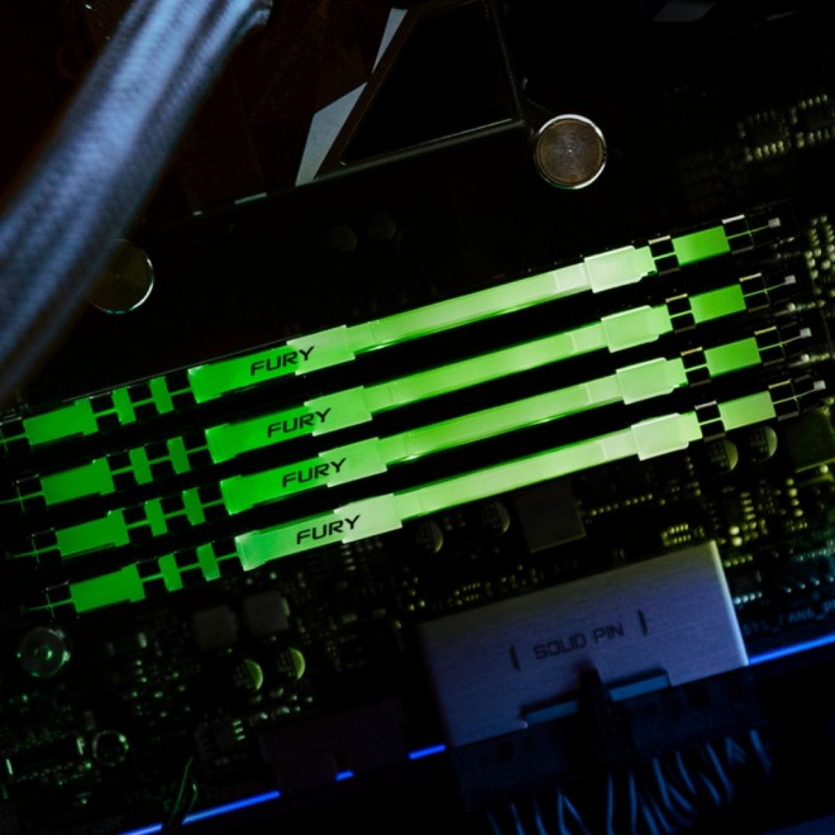 Модуль пам'яті для комп'ютера DDR4 8GB 3200 MHz Fury Beast RGB Kingston Fury (ex.HyperX) (KF432C16BBA/8) 98_98.jpg - фото 6