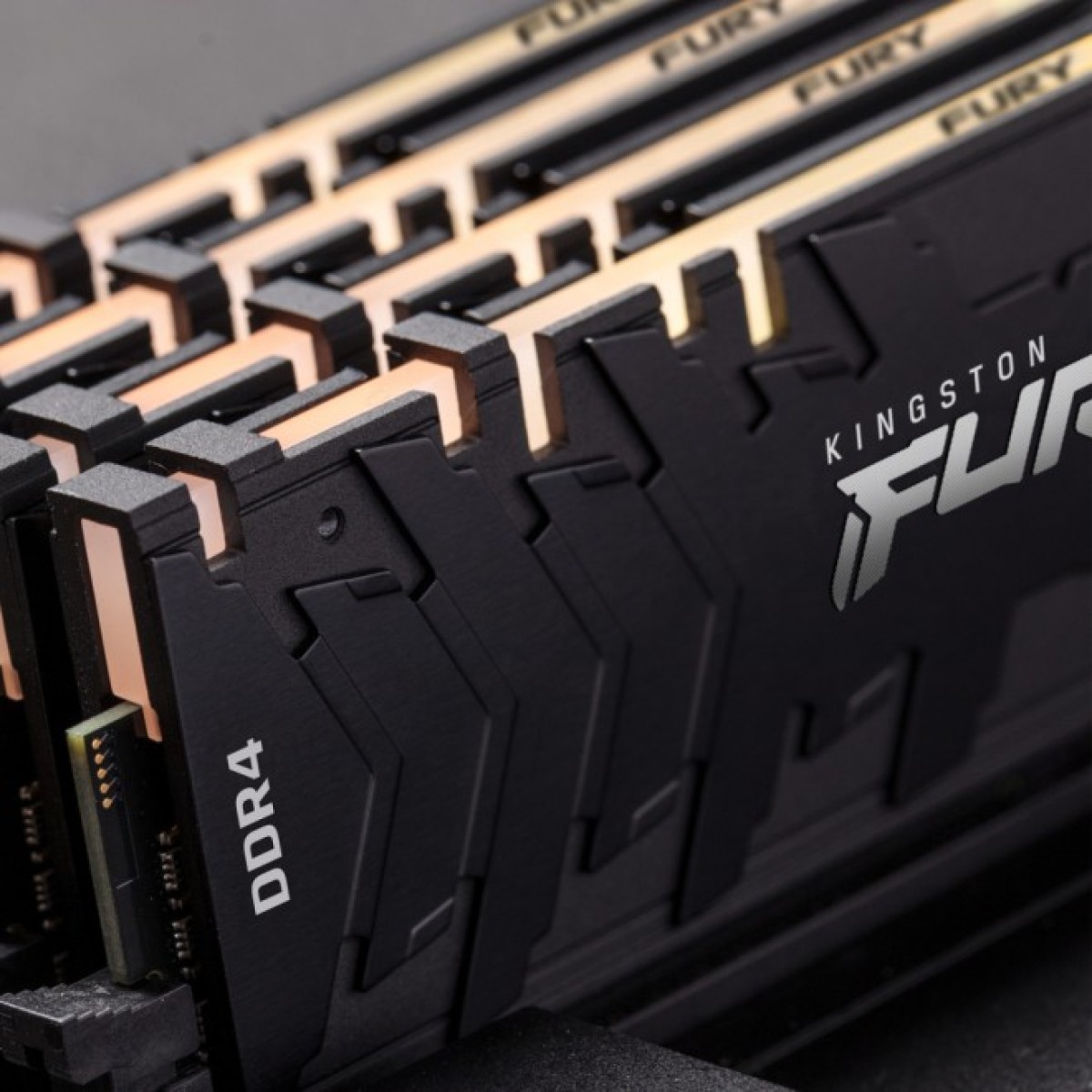 Модуль памяти для компьютера DDR4 16GB 3200 MHz Fury Beast RGB Kingston Fury (ex.HyperX) (KF432C16RB1A/16) 98_98.jpg - фото 5